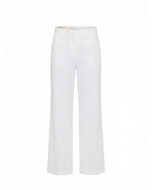 Berwich Palazzo Trousers - White