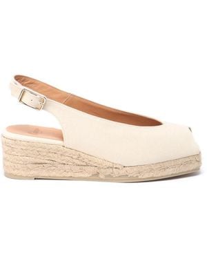 Castañer 'Dosalia/3/001' Wedge Espadrilles - Natural
