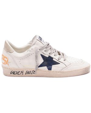 Golden Goose 'Ball Star' Trainers - White