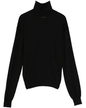 Saint Laurent Turtle-Neck Jumper - Black