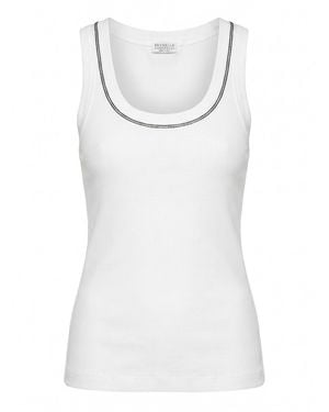 Brunello Cucinelli Top - White