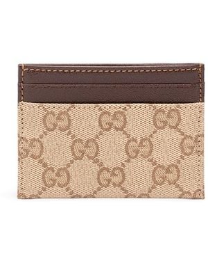Gucci 'Gg Core' Card Case - Natural