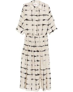 Crida Milano Midi Dress - White