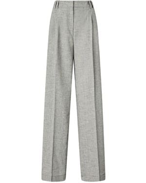 Pinko Wide-Leg Trousers - Grey