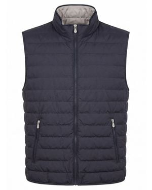 Brunello Cucinelli Padded Vest - Blue