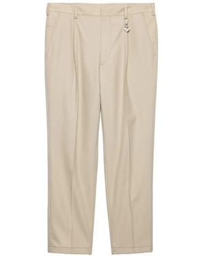Prada Cotton Trousers - Natural
