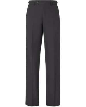 Fendi Wool Gabardine Trousers - Grey