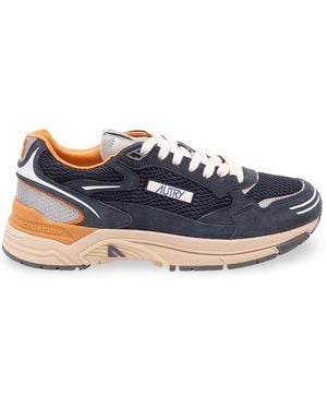 Autry 'Hyperway' Low Trainers - Blue