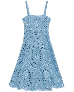 Charo Ruiz 'Glimmer' Long Dress - Blue