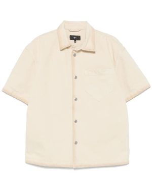 7 For All Mankind Chest-pocket Shirt - Natural