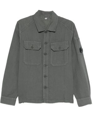 C.P. Company Long Sleeve Shirt - Grey