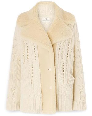 Ermanno Scervino Coat - White