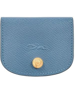 Longchamp 'Epure' Card Holder - Blue