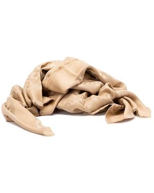 Fendi 'Ff' Shawl - Natural