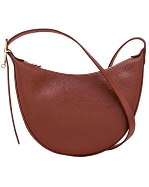 Longchamp 'Le Foulonné' Small Crossbody Bag - Pink