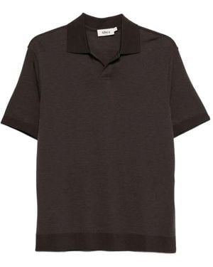 Altea 'Pierre' Short Sleeve Polo - Black