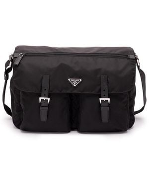 Prada Re-Nylon Crossbody - Black