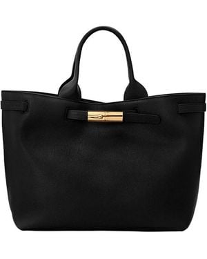 Longchamp 'Le Smart Flow' Large Tote - Black