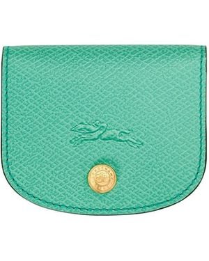 Longchamp 'Epure' Card Holder - Green