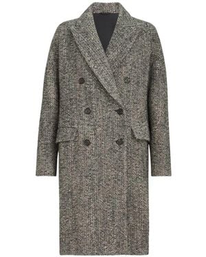 Brunello Cucinelli Overcoat - Gray