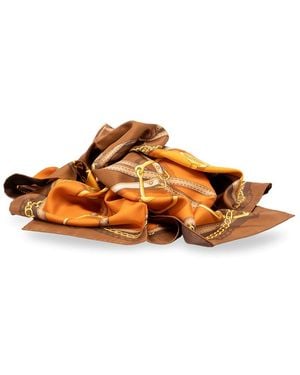 Gucci Equestrian Foulard - Brown