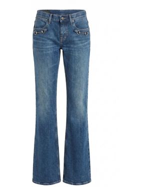 Gucci Low Rise Flare Pants - Blue