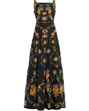 Agua Bendita 'Abeja Cordillera' Maxi Dress - Multicolour