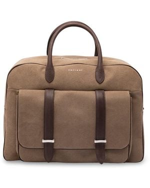Orciani 'Safari' Holdall - Brown