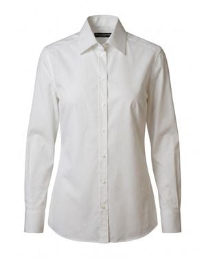 Dolce & Gabbana Dolce & Gabbana Cotton Poplin Shirt - White