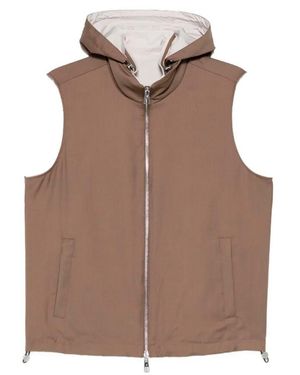 Montecore Reversible Gilet - Brown