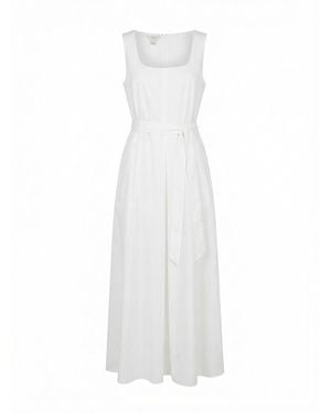Malo Dress - White