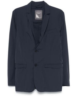 Herno Tailored Blazer With Notched Lapels - Blue