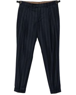 Berwich Relaxed Fit Trousers - Blue