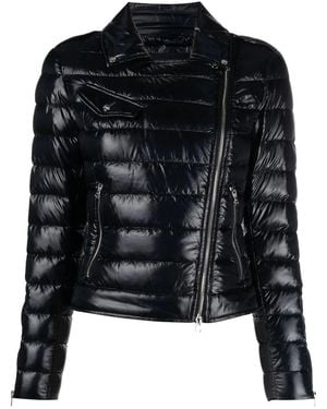 Herno Ultralight Biker Padded Jacket - Black