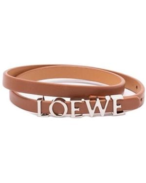 Loewe Double Wrap Bracelet - White