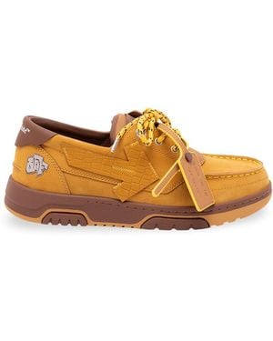 Off-White c/o Virgil Abloh 'Snoooafer Hybrid' Loafers - Orange