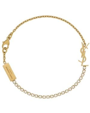 Saint Laurent 'Cassandre' Bracelet - Metallic