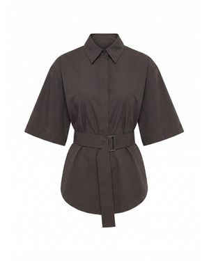 Sa Su Phi 'Marcella' Short Sleeve - Grey