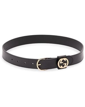 Gucci 'Interlocking Gg Loop' Belt - Multicolour