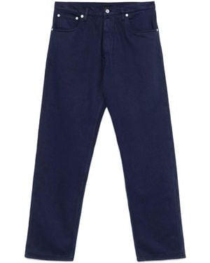 Prada Straight Leg Tapered Jeans Clothing - Blue