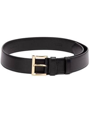 Prada Leather Belt - Black