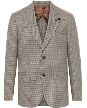 Lardini 'Special Line Drop 7 Reg' Jacket - Grey