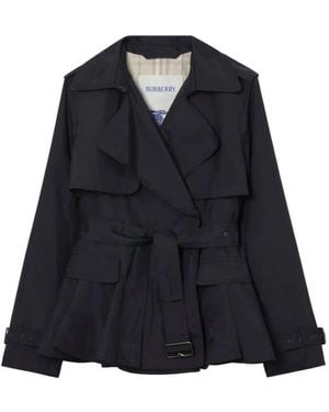 Burberry Pembury Short Trench - Blue