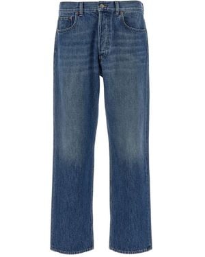 Valentino Garavani Flare Five-pocket Jeans - Blue