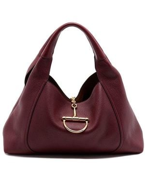 Gucci Softbit' Maxi Shoulder Bag - Purple