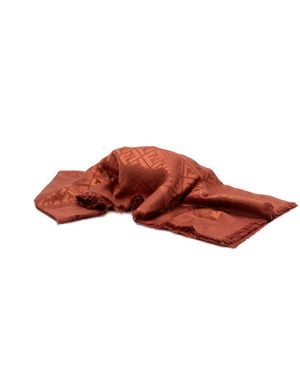 Fendi 'Ff' Shawl - Brown