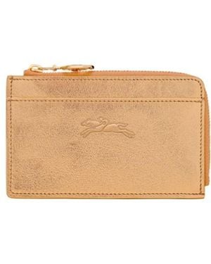 Longchamp 'Le Pliage Xtra' Card Holder - Natural
