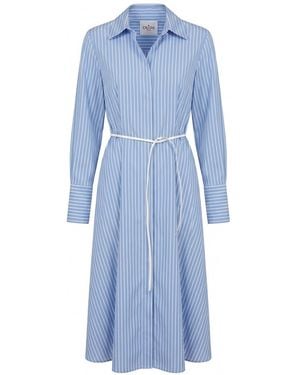 Crida Milano Midi Dress - Blue