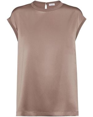 Brunello Cucinelli Blouse - Brown