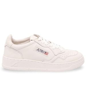 Autry 'Medalist' Low Sneakers - White